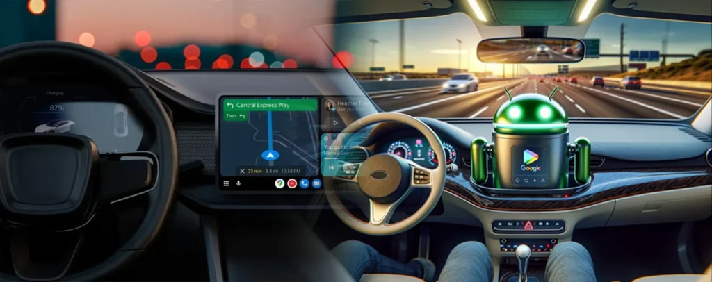 Google Putting AI in Android Auto for Some Reason from 2024