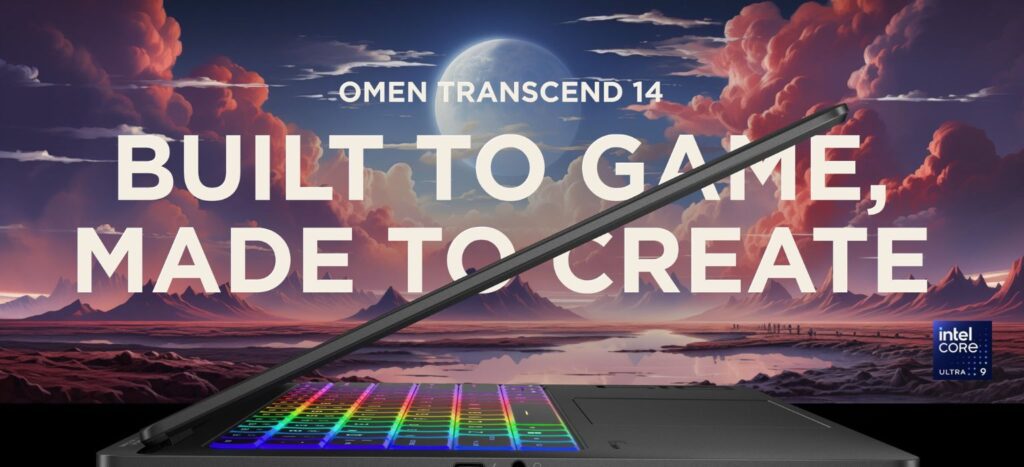 HP OMEN Transcend 14 Review and Specs