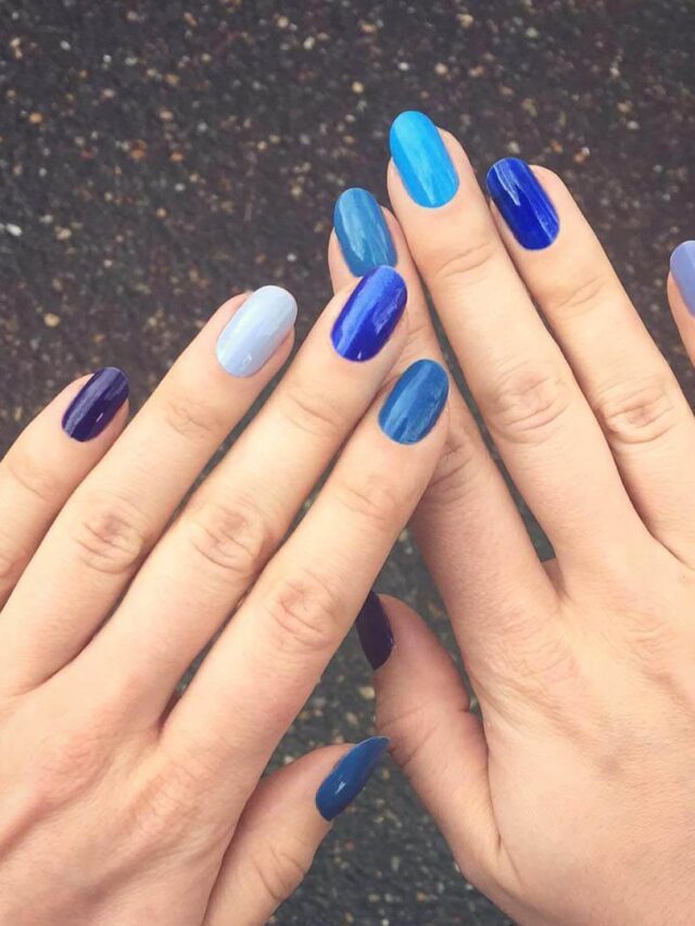10 Blue Nail Ideas that Prove its next Big Shade
