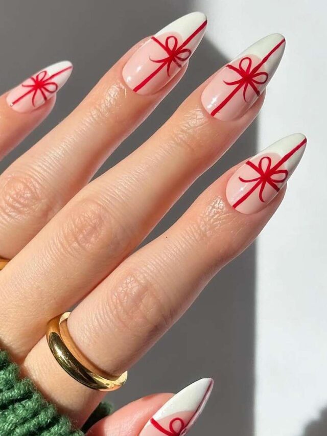 All the Holiday 9 Nail Inspiration You'll Ever Need