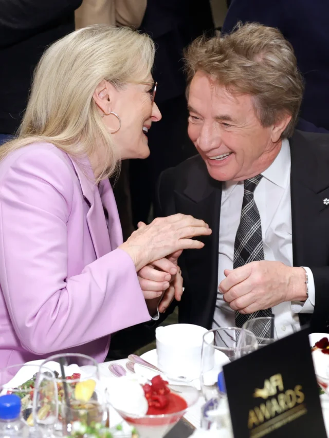 Meryl Streep and Martin Short grab dinner together6