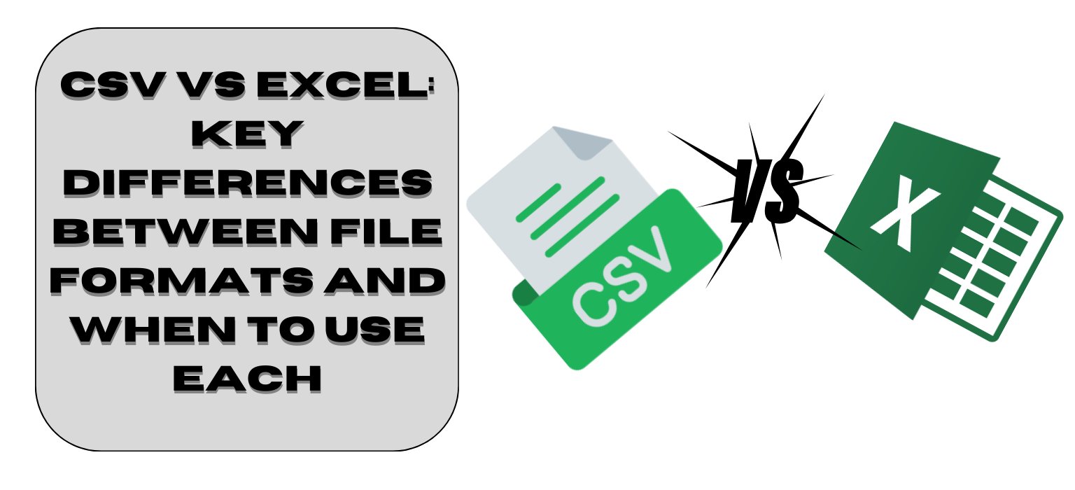 CSV vs Excel