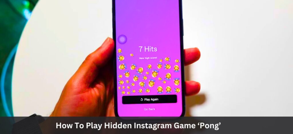 How To Play Hidden Instagram Game 'Pong'