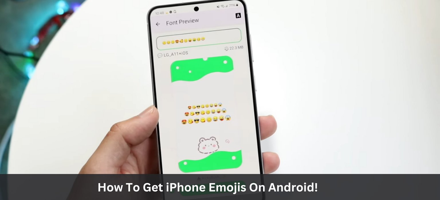 How To Get iPhone Emojis On Android!