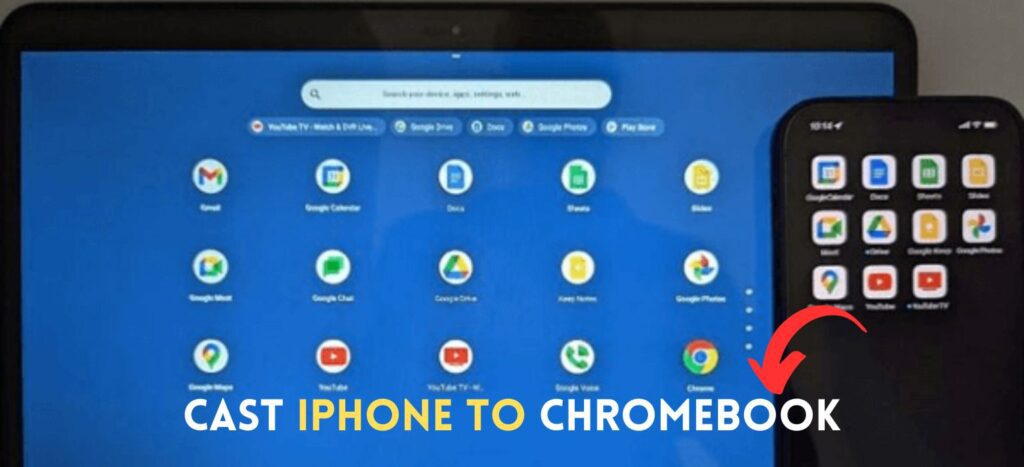 How to cast iPhone to Chromebook