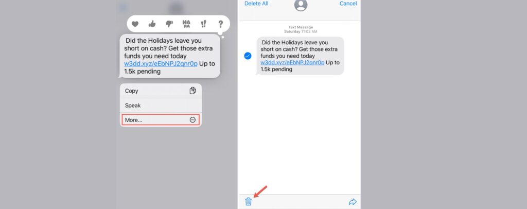 How to Hide Text Messages on iPhone From One Person? 