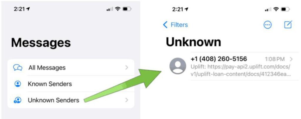 How to Hide Text Messages on iPhone From One Person?