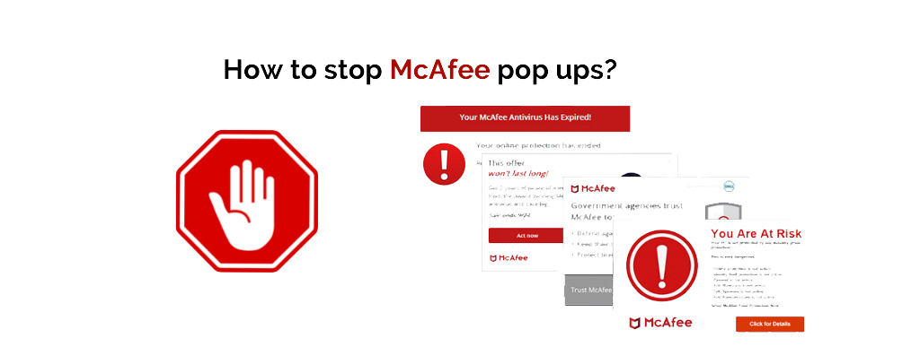 How to stop McAfee pop ups on Mac