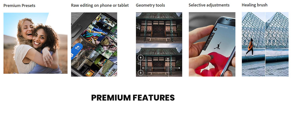 Lightroom for Mobile | Premium Features