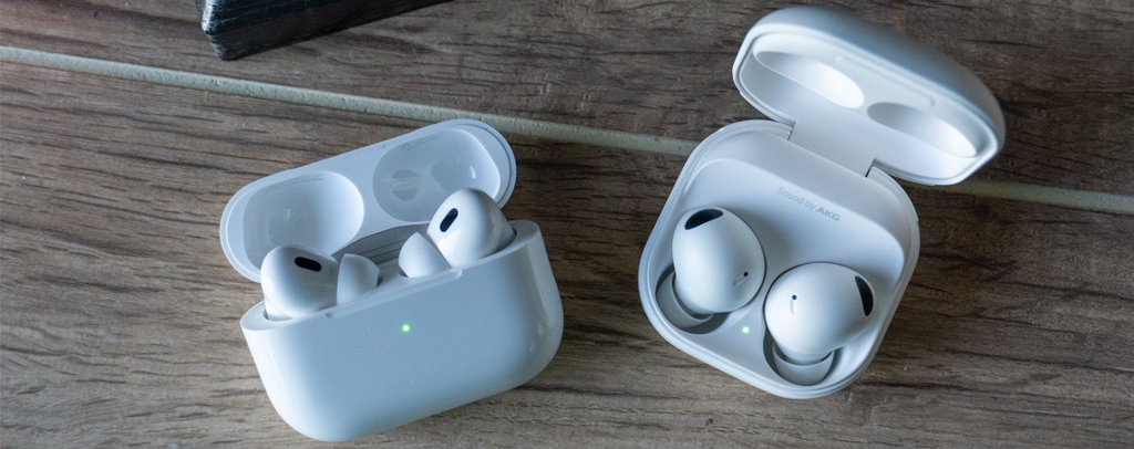 Apple's AirPods Pro 2 vs. Samsung's Galaxy Buds3 Pro