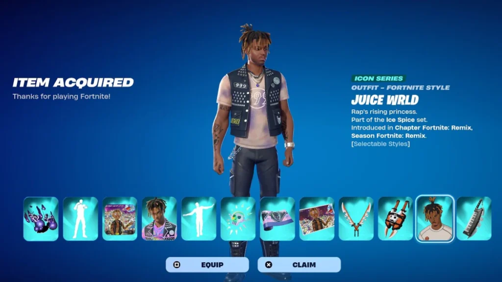 How Do You Get the Juice WRLD Skin in Fortnite?