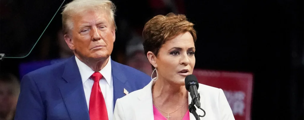 Trump names Voice of America director Kari Lake selects ambassadorship donors. 3 2 4