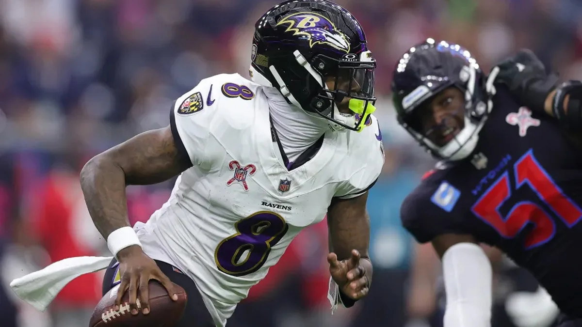 Lamar Jackson surpasses Michael Vick as the NFL quarterback with the most rushing yards