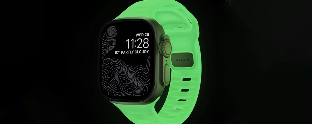 I adore Nomads illuminating Apple Watch band even though it looks ridiculous 4