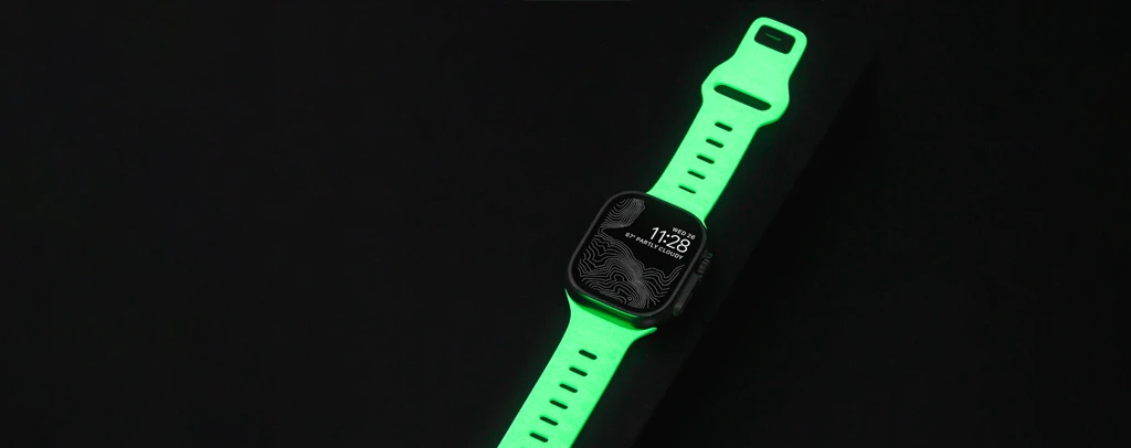 I adore Nomads illuminating Apple Watch band even though it looks ridiculous 5