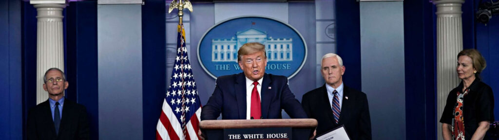 A caution light flares as the Trump White House refuses to curb its shock politics 3 2 11