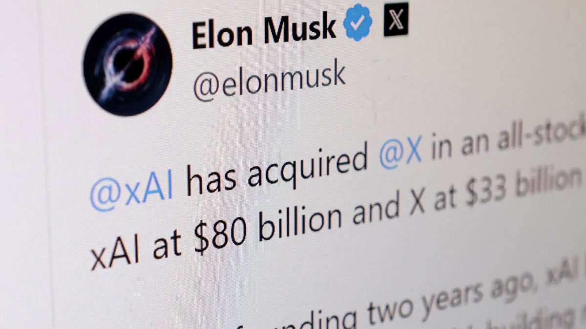 Elon Musk claims that xAI has paid $33 billion to acquire the social media platform X. 1 Elon Musk claims that xAI has paid $33 billion to acquire the social media platform X.