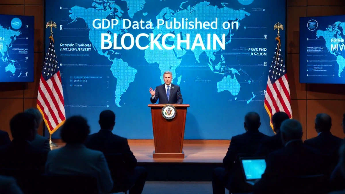 U.S. Government Publishes GDP Data on Blockchains: Trump Administration’s Bold Crypto Endorsement 1 U.S. Government Publishes GDP Data on Blockchains