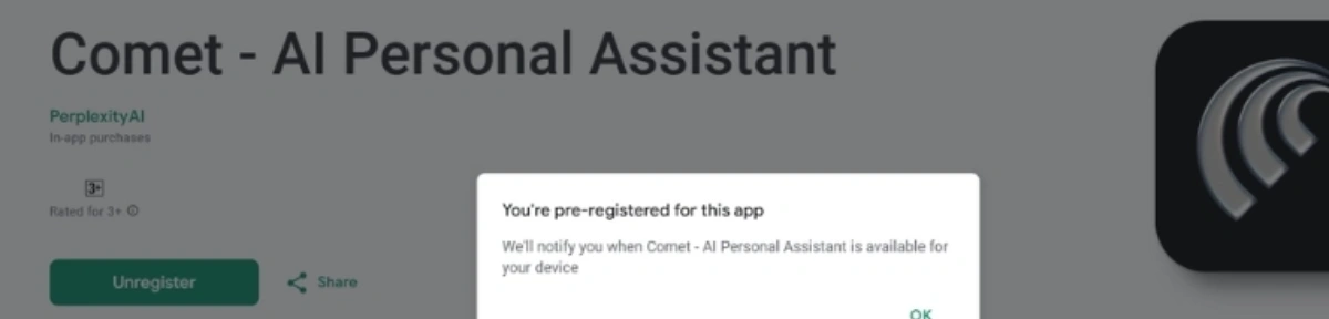 Perplexity’s Comet AI Browser Expands to Android
