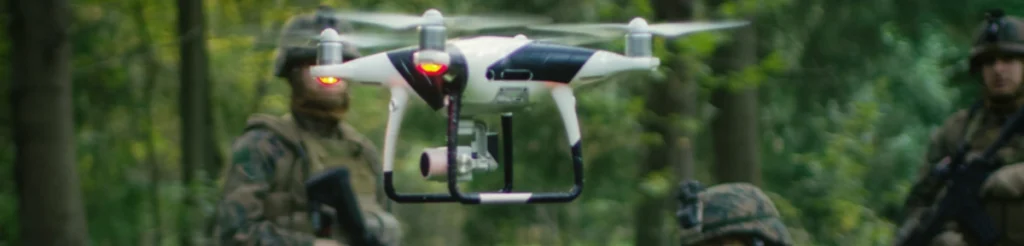 Drones Data and Digital Warfare