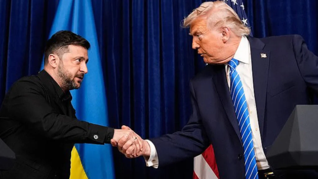 Ukraine Peace Talks Collapse in Two Hours Zelensky Says Its ‘Unfair Trump Wants Him to Compromise