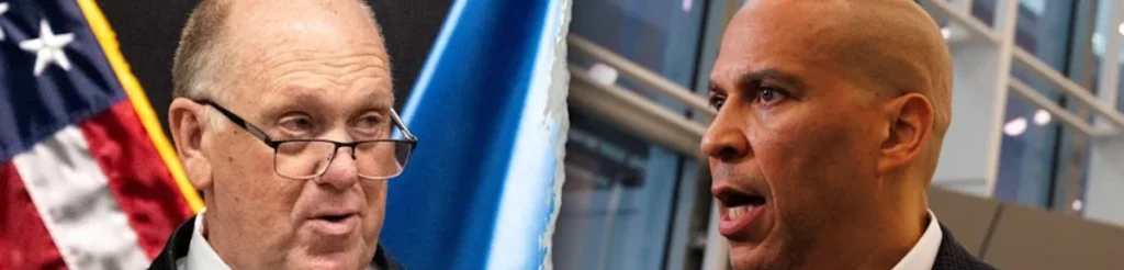 Homan Fires Back at Booker After Senator Voices ‘Outrage’ Over ICE Airport Deployments 4 Homan Fires Back