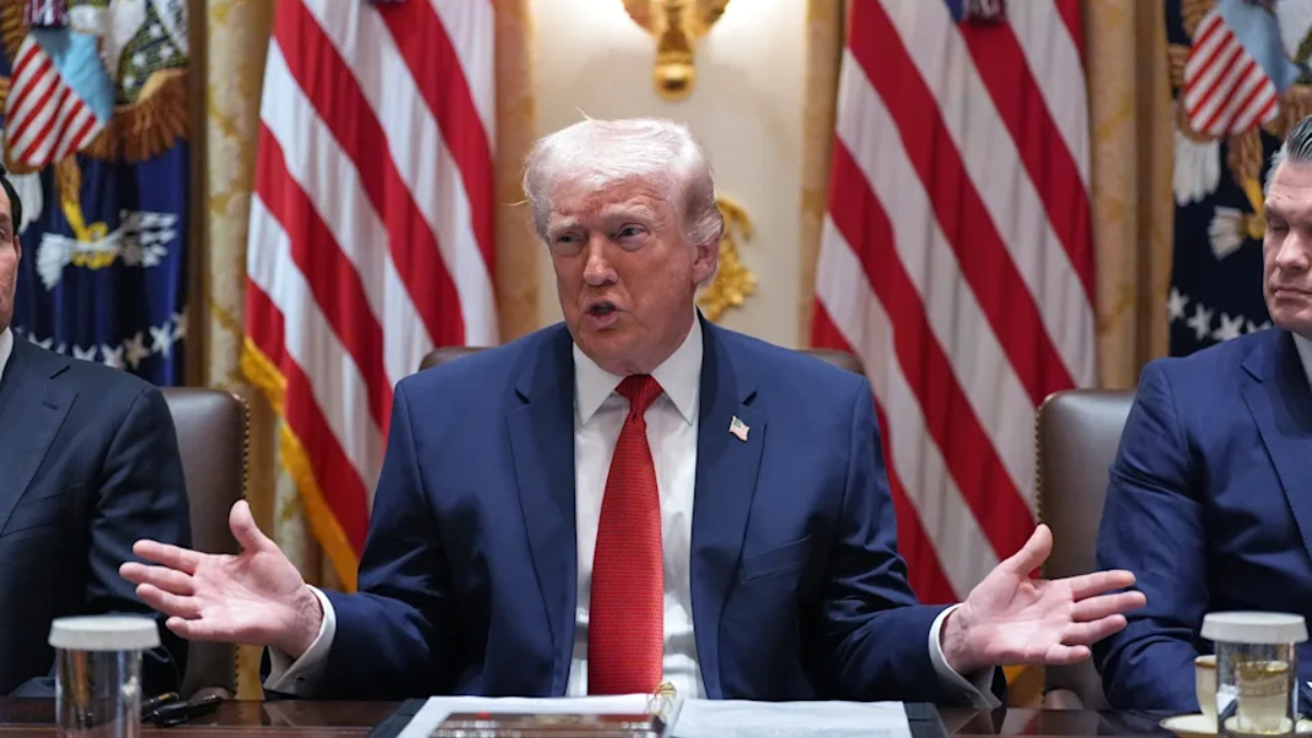 Trump Renames Strait of Hormuz and Insists Its No Mistake as He Demands Action From Iran