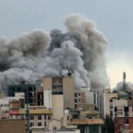 Iran Hits Kuwait Airport and Tanker Off Qatar as Strikes Batter Tehran Ahead of Trump Speech